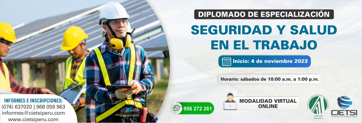 diplomado de especializaciOn en seguridad y salud en el trabajo 2023 2024